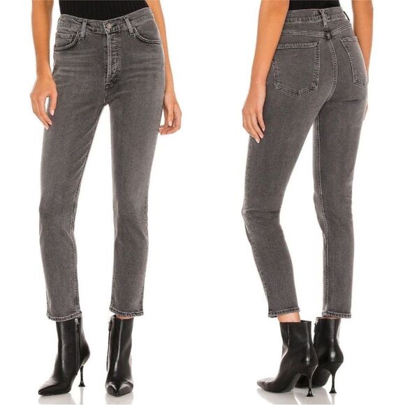 AGOLDE Nico High Rise Slim Fit Jeans in Ceremony Size 25 - Picture 2 of 11